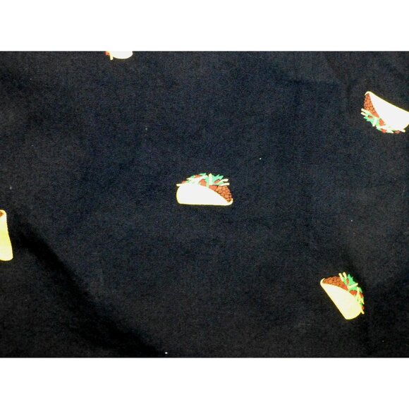 Visive All Over Taco Print Graphics Short Sleeve Button Shirt Mens Large Novelty - Picture 6 of 9